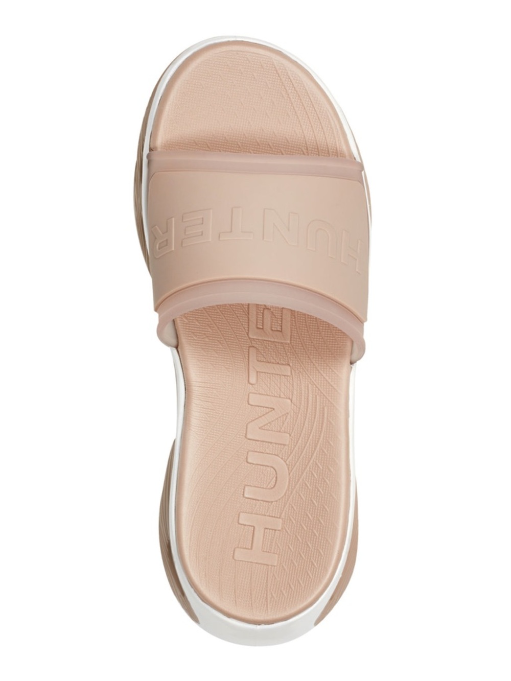 Hunter Geneva Women's Slip-On Casual Slide Sandal in Medium Natural - Picture 2 of 12
